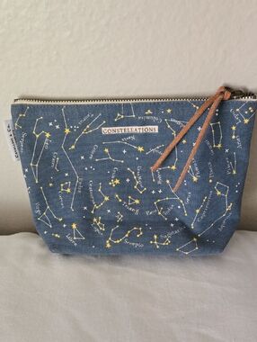 Cavallini & Co San Francisco Constellations Cosmetic Bag Astrology Zodiac Pouch